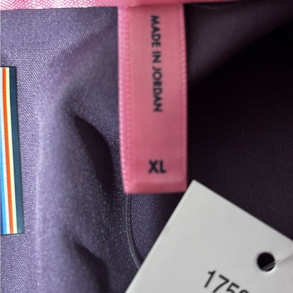 Modern Ambition Women’s XL Purple Button-Up Shirt Recycled Fabric Hidden Buttons - Picture 5 of 12